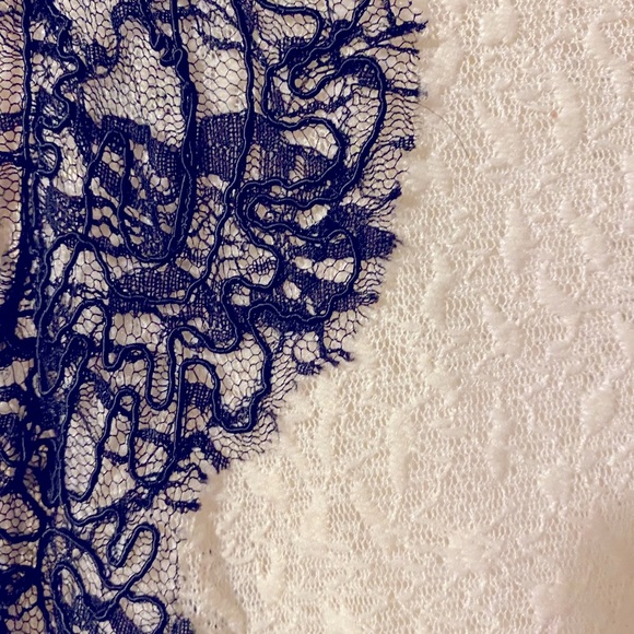 COPY - Free people lace slip Cream and black - Picture 5 of 7